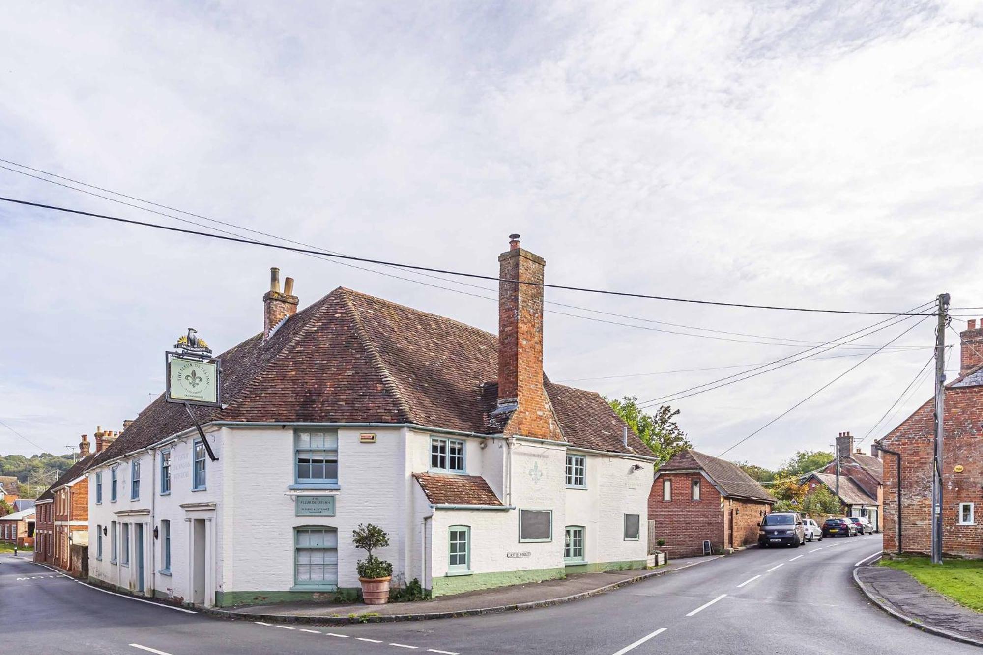 Hotel The Fleur De Lys Cranborne Exterior foto